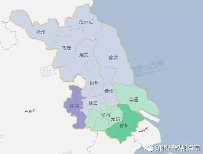 8月12日江苏高院明确知识产权案件管辖标准，附表格整理